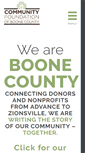 Mobile Screenshot of communityfoundationbc.org